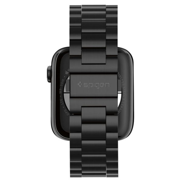 Stāla aproces fitg joslas josla SmartWatch Apple Watch 4-8 / SE / Ultra Black