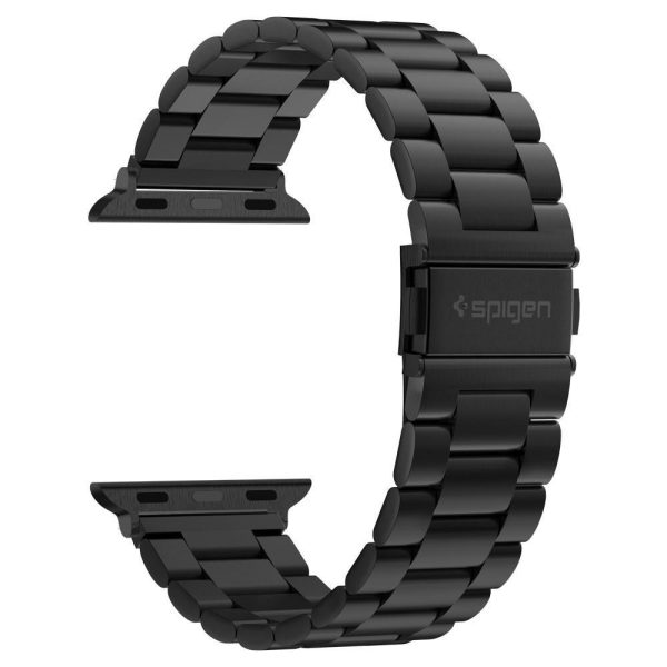 Stāla aproces fitg joslas josla SmartWatch Apple Watch 4-8 / SE / Ultra Black