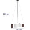 Mūsdienu griestu lampa 4 Punkts E14 - balts un balts