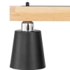 Piekārtā griestu lampa 3 punkts E27 - koka stars