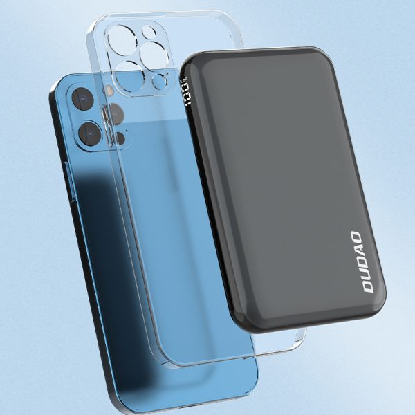 PowerBank 1000mah TGK1 ar Magsafe 15W melno stiepļu kāpni