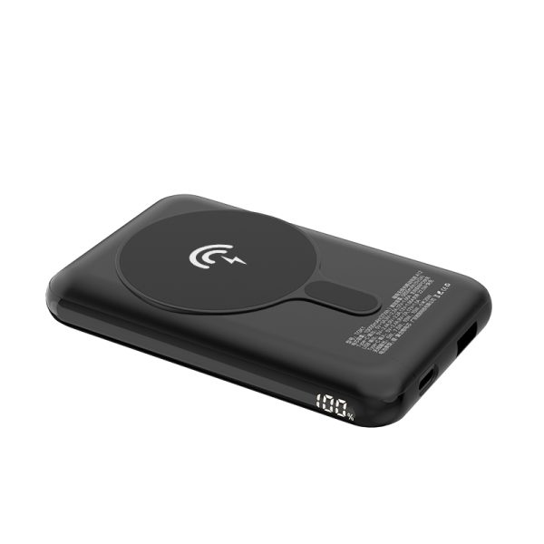 PowerBank 1000mah TGK1 ar Magsafe 15W melno stiepļu kāpni