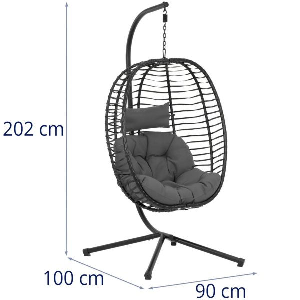 Piekārtu grozs piekārtā groza dārzs šūpojas līdz 150 kg