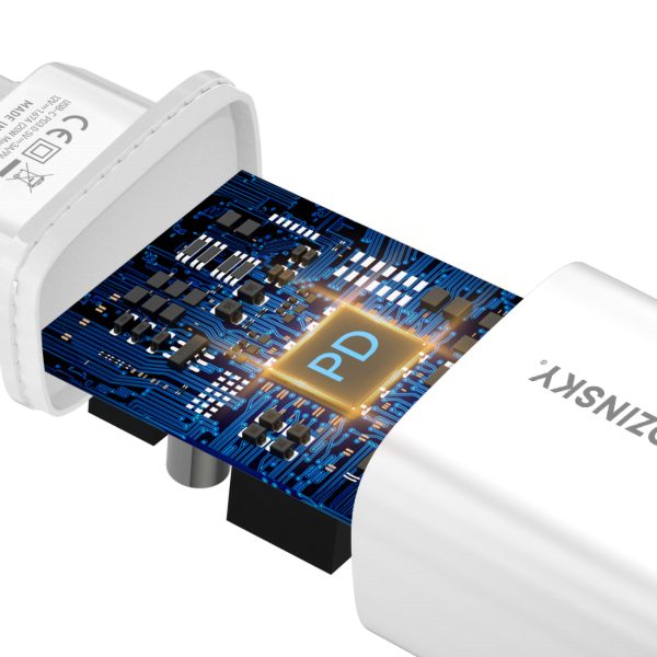 20W USB-C 100-240V tīkla lādētājs