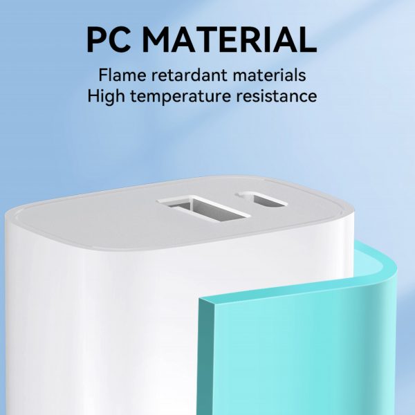 20W USB-A USB-C 100-240V USB lādētājs