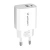 20W USB-A USB-C 100-240V USB lādētājs
