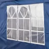 Telts dārza paviljons ar sienām ūdensnecaurlaidīgi 3 x 6 m