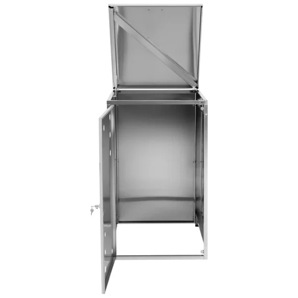 Atkritumu groza pārsega vāks ar 240 L ventilāciju