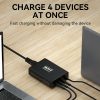 240W USB-A 3X USB-C GAN lādētājs.