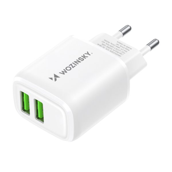 4A 2x USB-A White