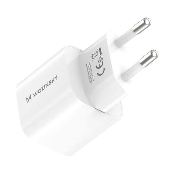 Tīkla lādētājs 100-240V PD USB-C 20W balts