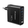 100-240V GAN 140W 3X USB-C / 2X USB-A tīkla lādētājs