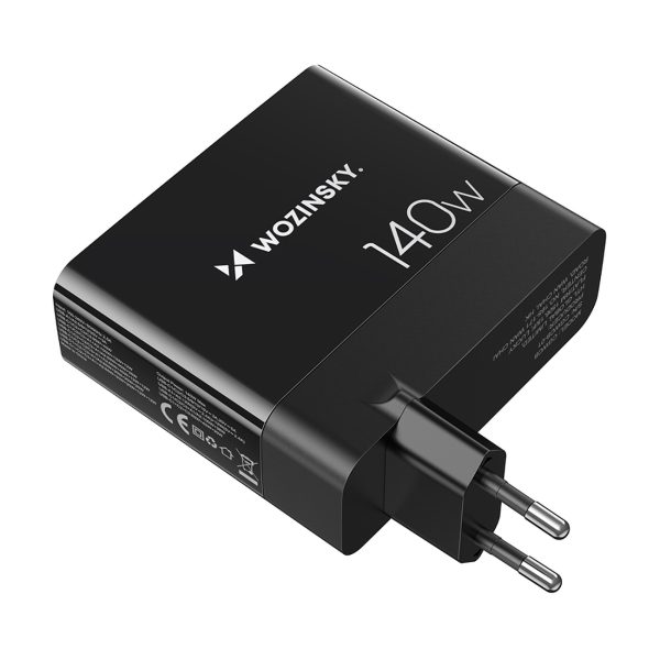 100-240V GAN 140W 3X USB-C / 2X USB-A tīkla lādētājs