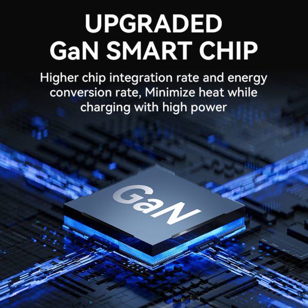 100-240V GAN 140W 3X USB-C / 2X USB-A tīkla lādētājs