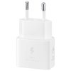 Samsung Gan USB-C 25W SFC baltais lādētājs