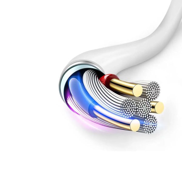 USB-A 18W tīkla lādētājs ar USB-A Cable-Microusb White