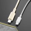 Kabelis kabelis iPhone pastiprinātam Sr USB -A - zibens 5A 1M smilškrāsas