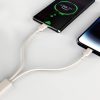 Kabeļa pastiprināts kabelis Sr USB-C-USB-C 100W 2M smilškrāsas