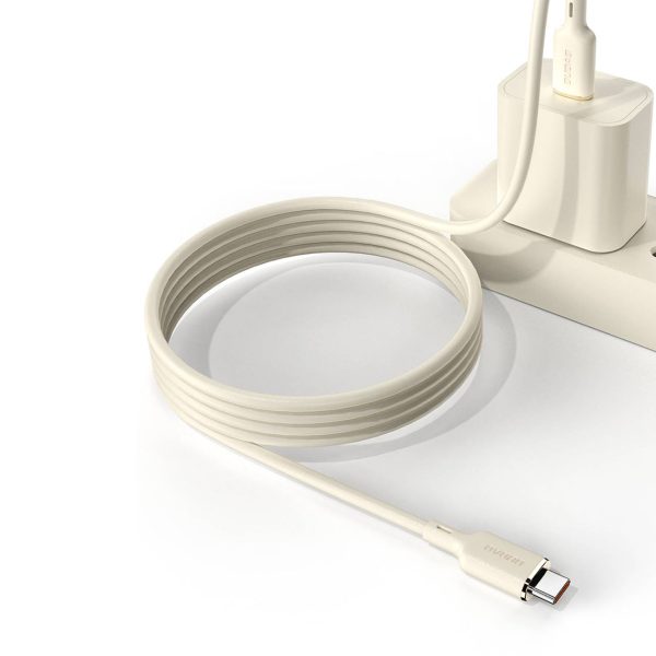 Kabeļa pastiprināts kabelis Sr USB-C-USB-C 100W 2M smilškrāsas