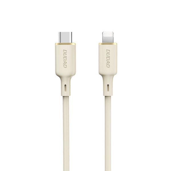 SR pastiprināts kabelis iPhone USB -C - zibens 30w 2m smilškrāsas