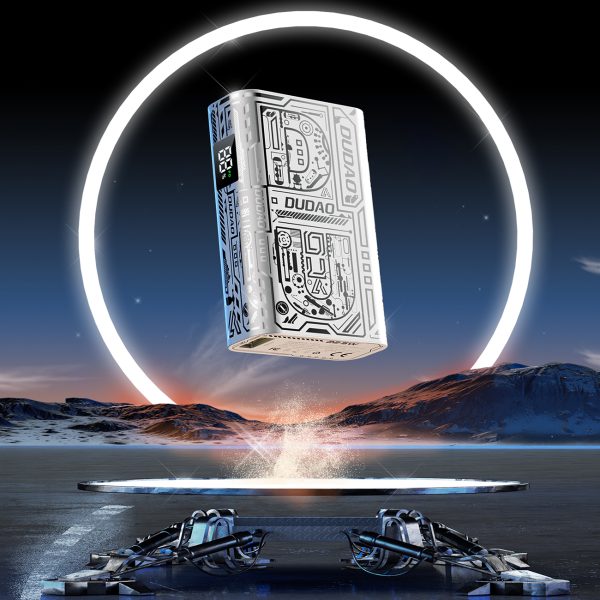 Stilīgs PowerBank 1000MAH USB-A / USB-C 22.5W Sudrabs