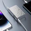 Stilīgs PowerBank 1000MAH USB-A / USB-C 22.5W Sudrabs