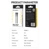 Kabelis kabelis iPhone USB -C - zibens pd 30w 1m melns