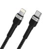 Kabelis Kabelis iPhone USB -C - zibens PD 30W 2M Black