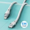 Kabelis Kabelis iPhone USB -C - zibens pd 27w 1m balts