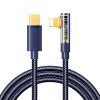 Kabeļa leņķa kabelis iPhone USB -C - Lightning 20W 480 Mb / s 1
