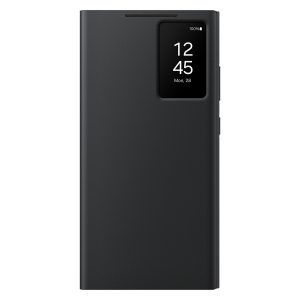 Oriģināls korpuss Smart View seifs ar Samsung Galaxy S24 Ultra Black