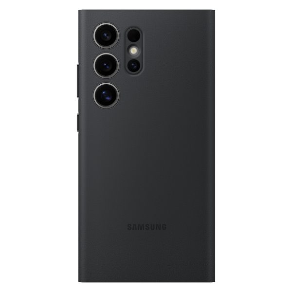 Oriģināls korpuss Smart View seifs ar Samsung Galaxy S24 Ultra Black