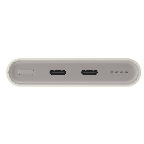 Oriģināls PowerBank Fast Charge 2X USB-C 25W 1000MAH smilškrāsa