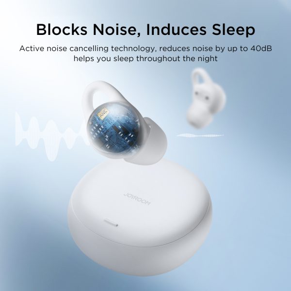 TWS COZYDOTS sērijas bezvadu austiņas ar aktīvu Bluetooth trokšņa samazināšanu 5.3 balts