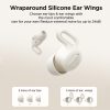 TWS COZYDOTS sērija ar Bluetooth 5.3 bezvadu austiņām ar melnu trokšņa slāpēšanu