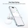Bezvadu austiņas H5 TWS Bluetooth Hitules: 5,3 USB-C White