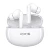 Bezvadu austiņas T6 hitune ar ANC + USB-A Cable-USB-C White White