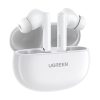Bezvadu austiņas T6 hitune ar ANC + USB-A Cable-USB-C White White