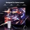 HDMI 2.1 8K kabeļa kabeļa sertificēts īpaši ātrgaitas 1m pelēks