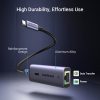 Ethernet USB -C tīkla adapteris - RJ45 2,5G pelēks