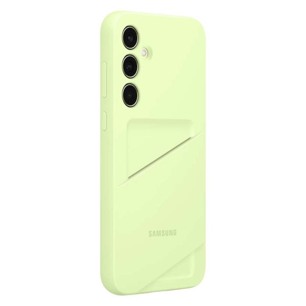 Oriģinālā kartes slota korpuss ar kabatu kartēm Samsung Galaxy A35 Green
