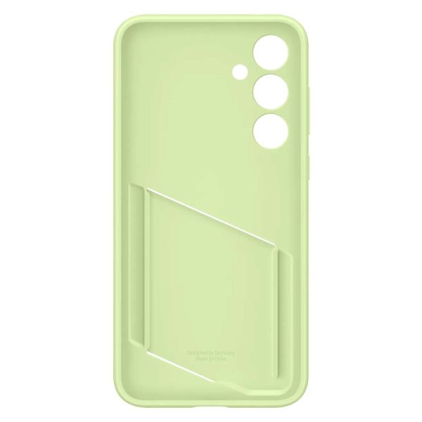 Oriģinālā kartes slota korpuss ar kabatu kartēm Samsung Galaxy A35 Green