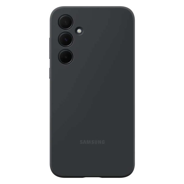 Oriģināls silikona korpuss Samsung Galaxy A35 Black