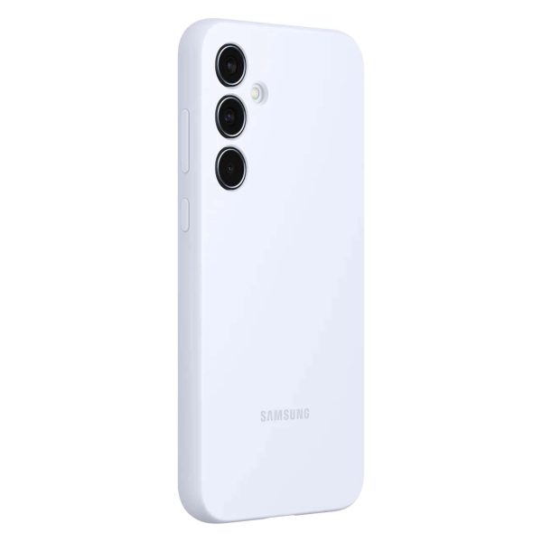 Oriģināls silikona korpuss Samsung Galaxy A35 Blue
