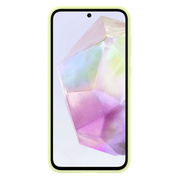 Oriģināls silikona korpuss Samsung Galaxy A35 Green