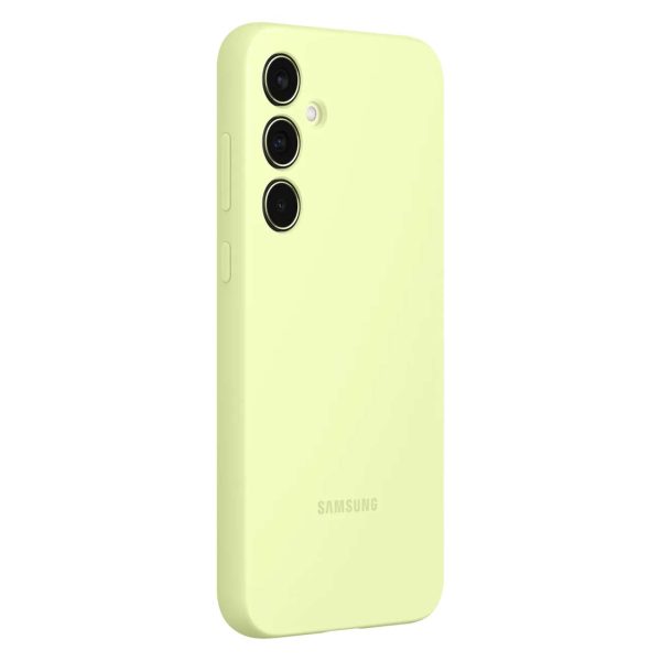 Oriģināls silikona korpuss Samsung Galaxy A35 Green