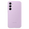 Oriģināls viedā skata maka korpuss ar Samsung Galaxy A35 purpursarkanu atloku