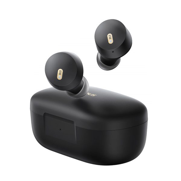 Bowie E18 TWS ENC IPX4 USB-C melnās bezvadu austiņas
