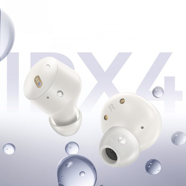 Bowie E18 TWS ENC IPX4 USB-C baltas bezvadu austiņas