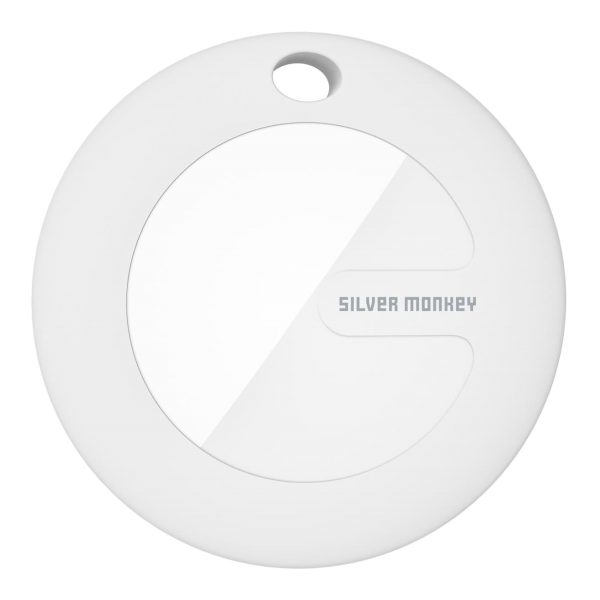 Tag Locator saderīgs ar Apple FindMy Bluetooth 5.2 diapazons 100m balts